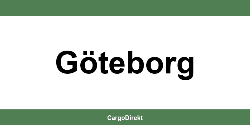 Kontakt DB Schenker in Göteborg