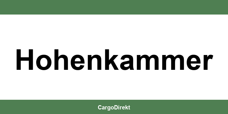 Kontakt DB Schenker in Hohenkammer