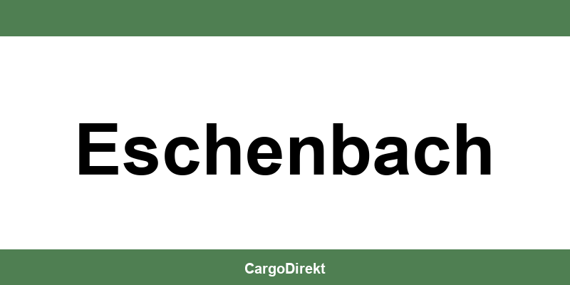 Kontakt DB Schenker in Eschenbach