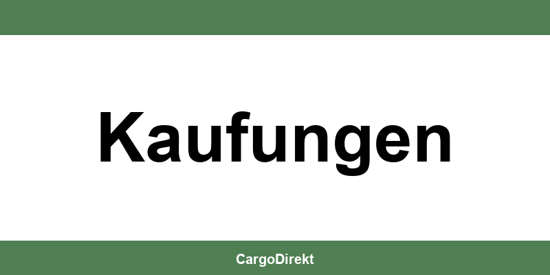 Kontakt DB Schenker in Kaufungen