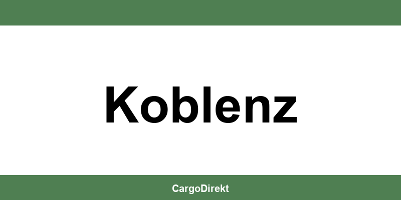 Kontakt DB Schenker in Koblenz