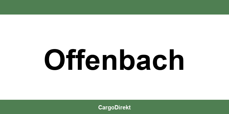 Kontakt DB Schenker in Offenbach
