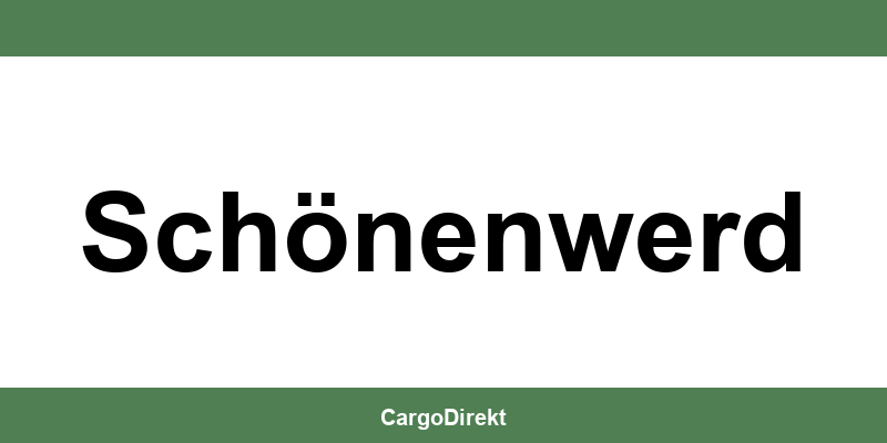 Kontakt DB Schenker in Schönenwerd