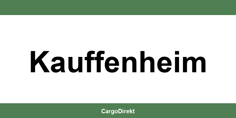 Kontakt DB Schenker in Kauffenheim