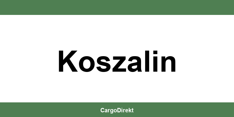 Kontakt DB Schenker in Koszalin