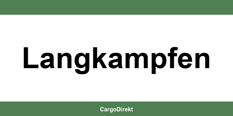 Kontakt DB Schenker in Langkampfen
