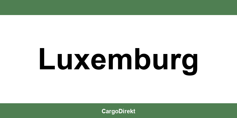Kontakt DB Schenker in Luxemburg