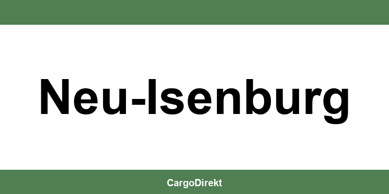 Kontakt DB Schenker in Neu-Isenburg