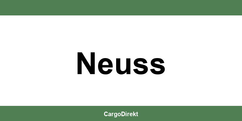 Kontakt DB Schenker in Neuss
