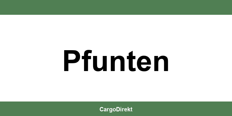 Kontakt DB Schenker in Pfunten