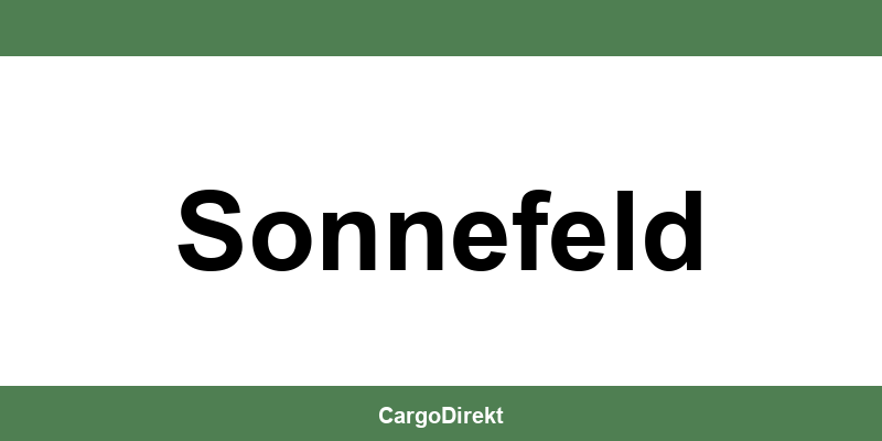Kontakt DB Schenker in Sonnefeld