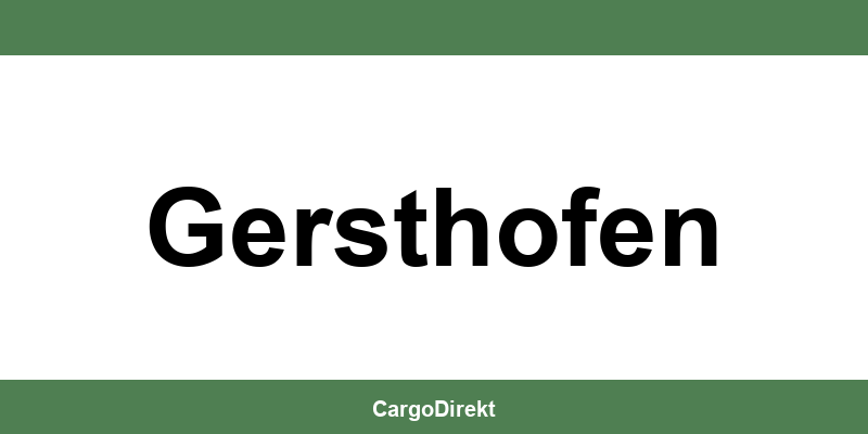 Kontakt DB Schenker in Gersthofen