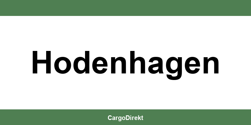 Kontakt DB Schenker in Hodenhagen