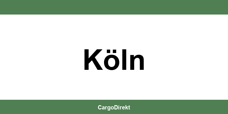 Kontakt DB Schenker in Köln