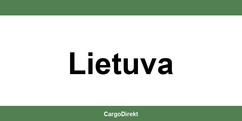 Kontakt DB Schenker in Lietuva