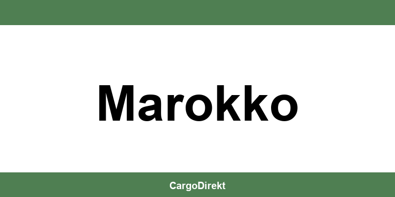 Kontakt DB Schenker in Marokko